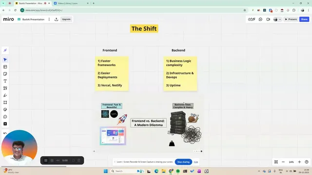BackAI founder walkthrough video thumbnail